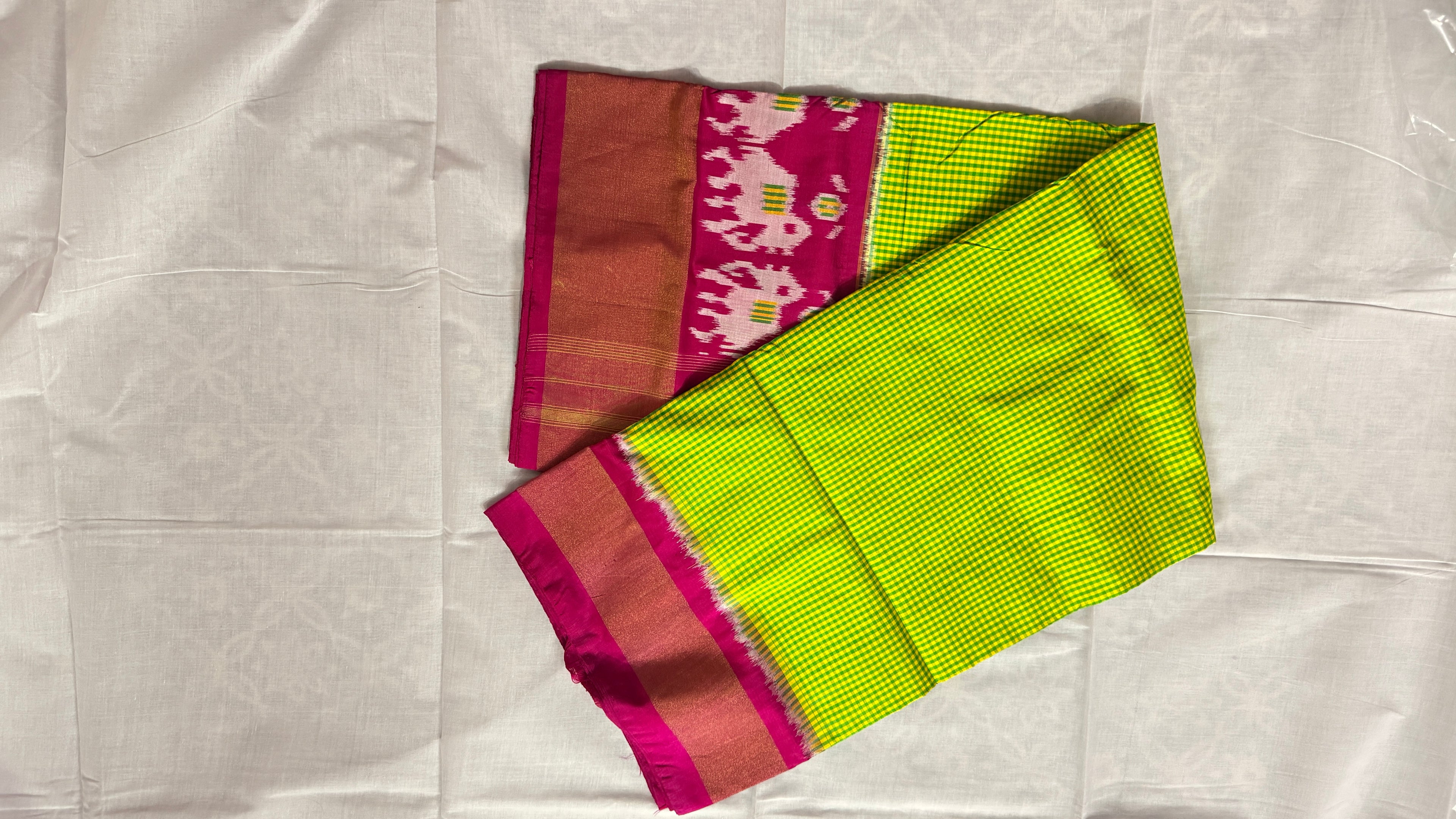 Pochampally Ikat Silk Saree THS-2