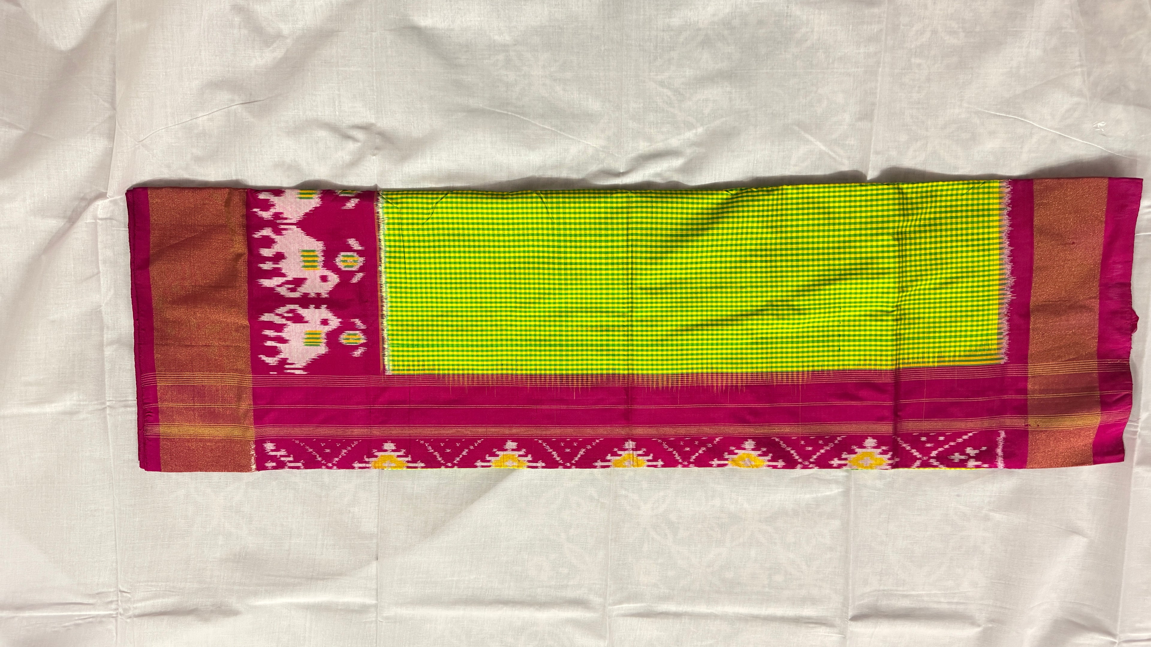Pochampally Ikat Silk Saree THS-2
