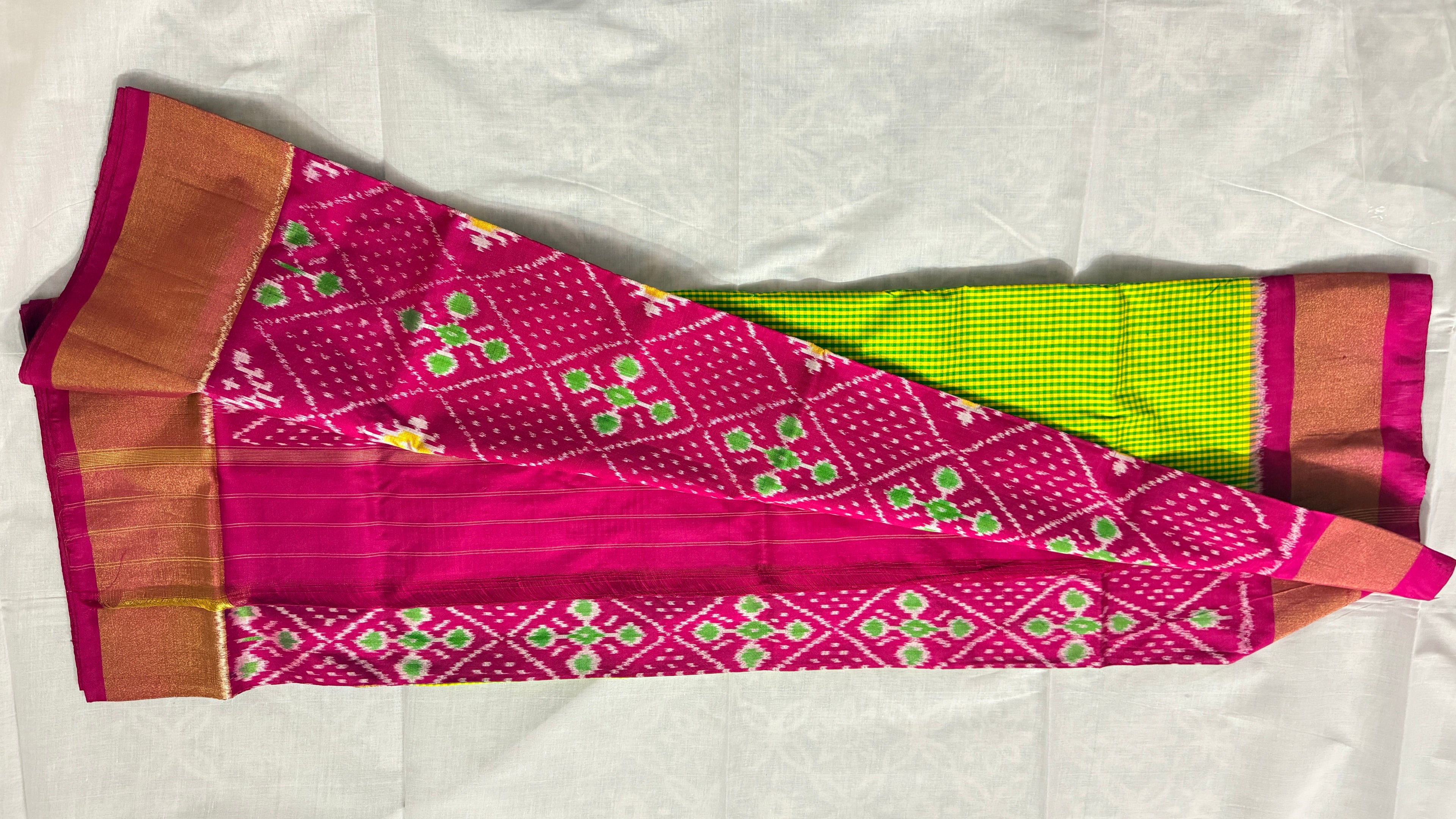 Pochampally Ikat Silk Saree THS-2